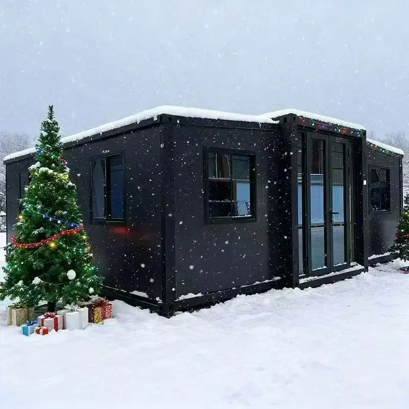 منزل حاوية قابل للتوسيع: فيلا العطلات التي تنمو مع ضيوفك